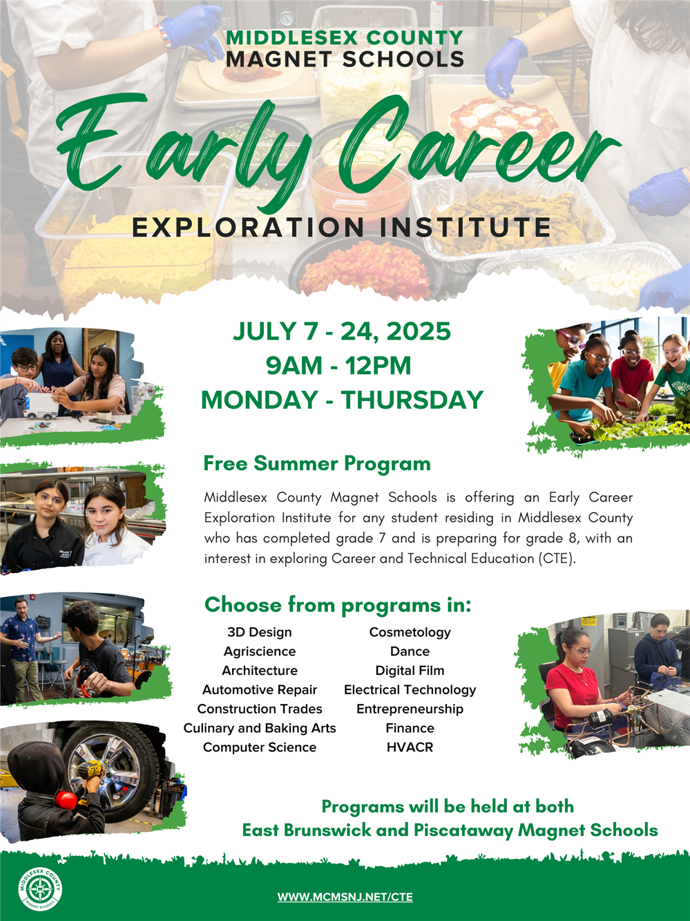 Flyer for 2025 Early Career Exploration Institute Flyer for 2025 Early Career Exploration Institute